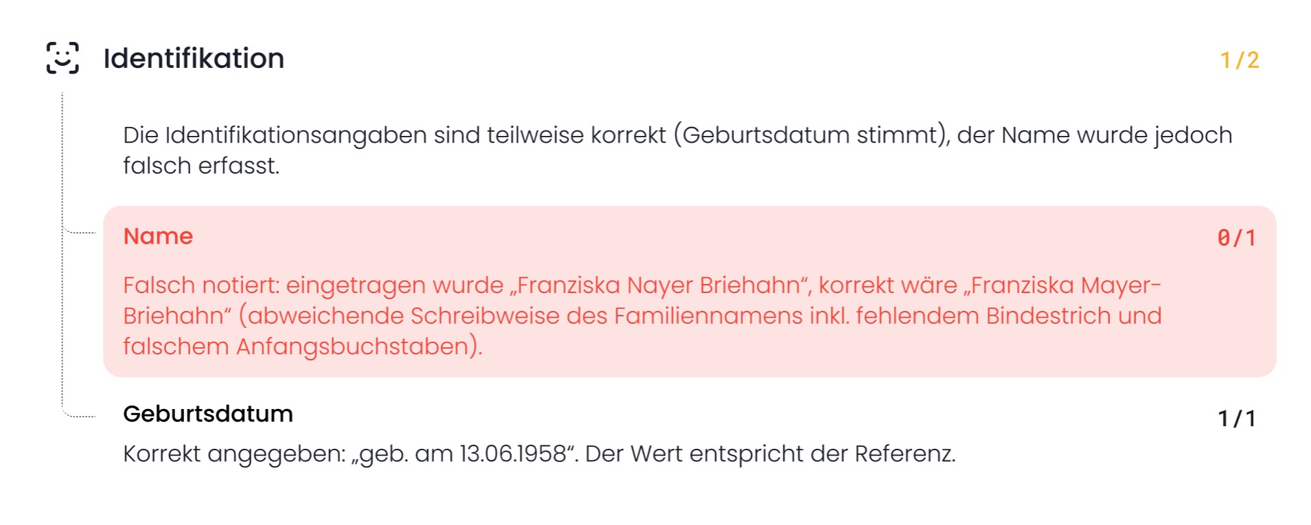 Auswertungsübersicht – Dashboard 3
